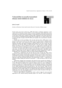 individual and collective vulnerability and std/hiv