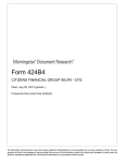 Form 424B4 CITIZENS FINANCIAL GROUP INC/RI