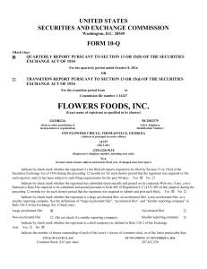 flowers foods, inc. - corporate