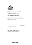 Corporations Amendment Regulations 2005 (No. )