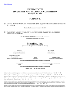 united states securities and exchange commission - corporate