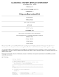 CTRIP COM INTERNATIONAL LTD (Form: SC 13G/A