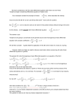 Lecture Notes 2d order homogeneous DEs with constant coefficients