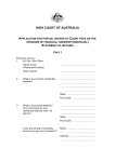 Part 2 - High Court of Australia