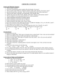 Chemistry Standards Review