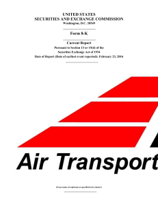 Air Transport Services Group, Inc. (Form: 8-K