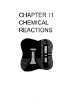 CHAPTER 11 CHEMICAL REACTIONS