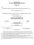 Tableau Software Inc (Form: 10-K, Received: 02/27