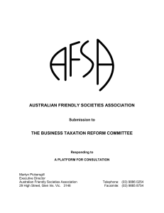 RTF - Review of Business Taxation