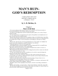 Man`s Ruin—God`s Redemption