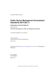 Public Sector Management Amendment Standards 2014 (No 1)