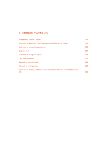 8. Financial statements - Australian Reinsurance Pool Corporation