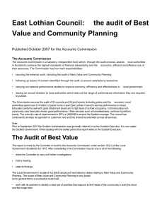 report - Audit Scotland