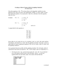 Creating a Table of Values with the Graphing Calculator