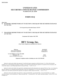 REV Group, Inc.