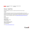 Glossary - Capital Plans - Secrétariat du Conseil du Trésor du Canada