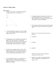 Chater 4A Study Guide Answer Section