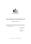 Maternal Health Information Regulations 1999