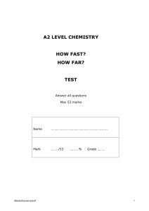 F325 How Far How Fast test