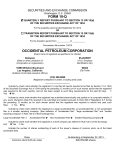OCCIDENTAL PETROLEUM CORP /DE/ (Form: 10-Q