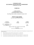 UGI CORP /PA/ (Form: 8-K, Received: 11/13/2014 09