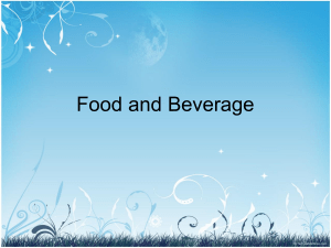 Commercial food services