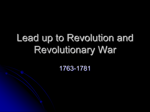 Revolutionary War