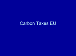Carbon Taxes EU