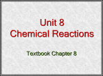 Chemical Reactions PPT