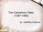 The Canterbury Tales (1387