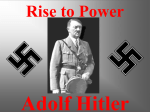Adolf Hitler: - Port Washington School
