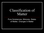 Ch. 1: Matter and Change