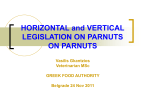 Hztal and vertical legislation on parnuts