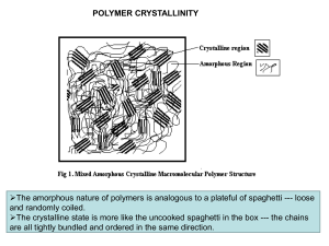 MME 4713 Polymers D3