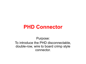 PHD Connector