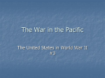 The War in the Pacific