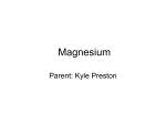 Magnesium - CECphysicalscience