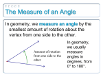 measure an angle