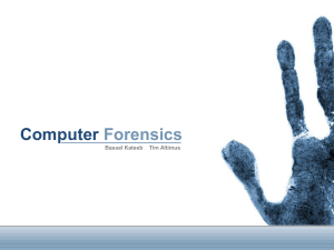 Computer Forensics