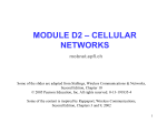 Cellular networks