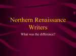 Northern Renaissance Writers