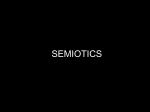 What is Semiotics? - kapiticollege