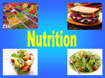 Nutrition - Uniservity CLC