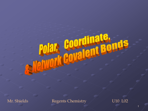 non-polar bond