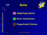 Ratio - Mathsrevision.com