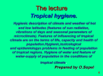 10. Tropical hygiene