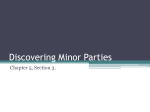 Discovering Minor Parties