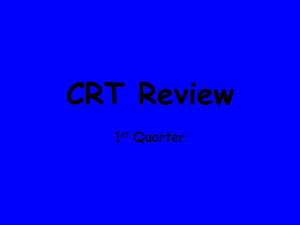 CRT Review