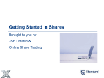 Getting started in shares - African Securities Exchanges Association