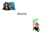 Gravity PowerPoint Notes